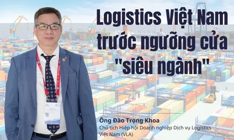 Logistics Việt Nam trước ngưỡng cửa "siêu ngành" 280 tỷ USD: Bài toán hạ tầng và vai trò "sếu đầu đàn"