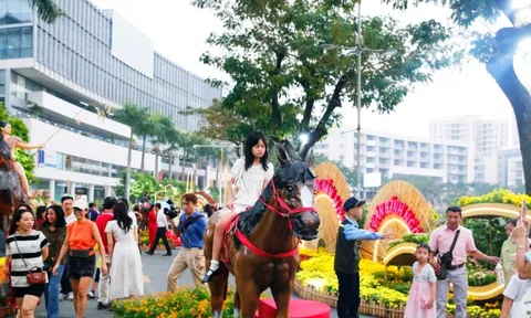 Khám phá đường hoa 'khu nhà giàu' ở TPHCM