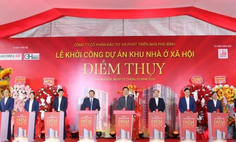 Thái Nguyên khởi công 2 dự án nhà ở xã hội với gần 1.600 căn hộ