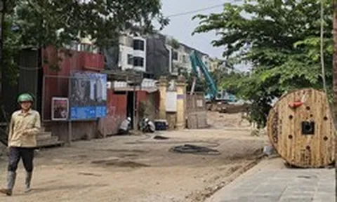 Dự kiến tháng 5 tiếp nhận hồ sơ nhưng dự án Khu nhà ở xã hội Tân Lập vẫn chưa hoàn thiện phần móng