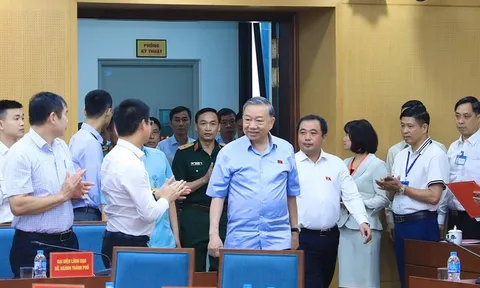 Tổng Bí thư, Chủ tịch nước Tô Lâm tiếp xúc cử tri 10 phường của Hà Nội