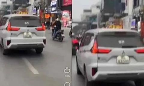 Xe ô tô có bảng đèn LED xúc phạm công an: Lời giải thích bất ngờ của tài xế