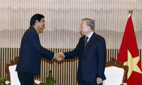 Tổng Bí thư, Chủ tịch nước Tô Lâm tiếp lãnh đạo một số doanh nghiệp hàng đầu Ấn Độ