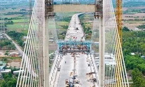 Cầu Phước Khánh sắp nối mạch toàn tuyến cao tốc Bến Lức- Long Thành