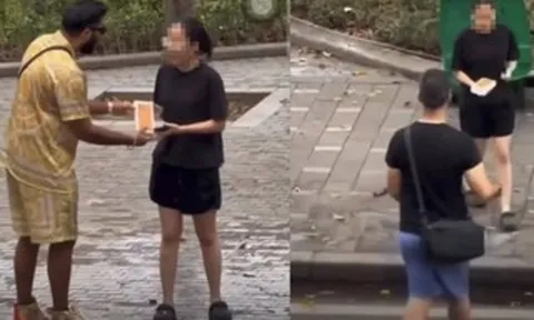 TikToker Master Sanker nói gì sau khi bị tố dàn dựng cảnh tặng iPhone 17 ở Hồ Gươm?