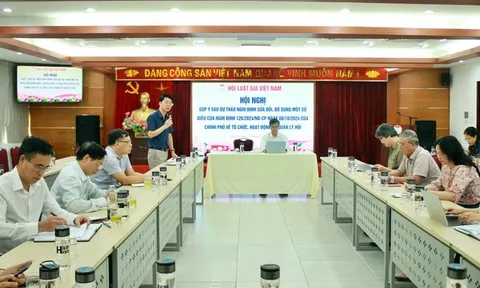 Hội Luật gia Việt Nam góp ý sửa đổi Nghị định 126 về tổ chức, hoạt động của Hội