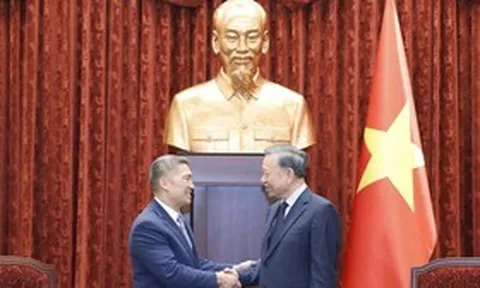 Tổng Bí thư, Chủ tịch nước Tô Lâm tiếp Quyền Bộ trưởng Hải quân Hoa Kỳ Hùng Cao