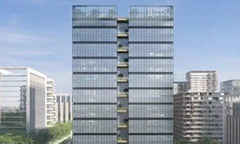 Cột mốc mới với dự án văn phòng hạng A tại trung tâm tài chính mới của Thủ đô