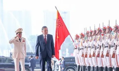 Tổng Bí thư, Chủ tịch nước Tô Lâm dự lễ kỷ niệm 80 năm Ngày truyền thống lực lượng An ninh nhân dân