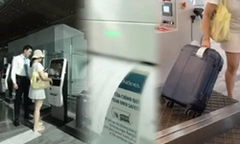 Từ nay, khách bay Vietnam Airlines tại Tân Sơn Nhất được tự check-in, ký gửi hành lý