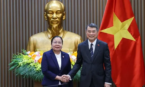 Thủ tướng Lê Minh Hưng tiếp Trưởng Ban Tổ chức Trung ương Đảng Nhân dân Cách mạng Lào
