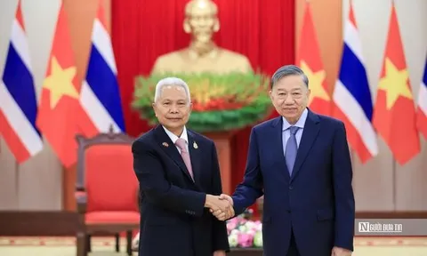 Tổng Bí thư, Chủ tịch nước Tô Lâm tiếp Chủ tịch Quốc hội kiêm Chủ tịch Hạ viện Thái Lan