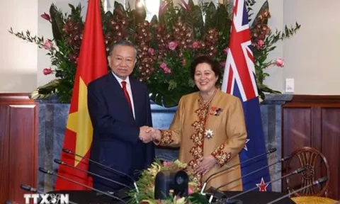 Tổng Bí thư, Chủ tịch nước Tô Lâm hội kiến Toàn quyền New Zealand