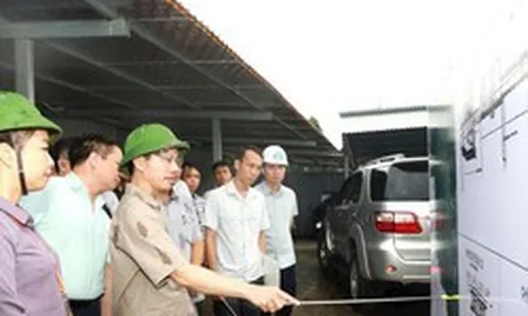 Phó Chủ tịch UBND thành phố Hà Nội Bùi Duy Cường đôn đốc tiến độ dự án Cụm công trình đầu mối Liên Mạc