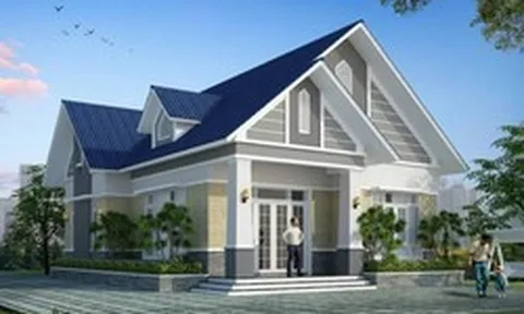 Xây nhà mái Thái 1 tầng 3 phòng ngủ 110m² khoảng bao nhiêu tiền?