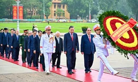 Lãnh đạo Đảng, Nhà nước vào Lăng viếng Chủ tịch Hồ Chí Minh nhân dịp Quốc khánh 2/9
