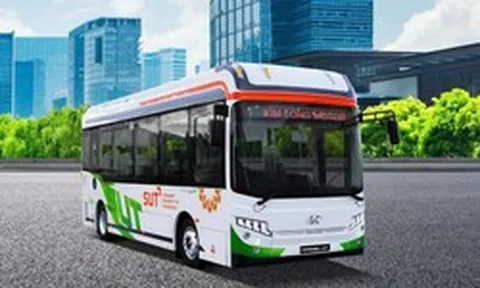 Xuất khẩu lô xe city buýt thuần điện EV KIM LONG sang Thái Lan