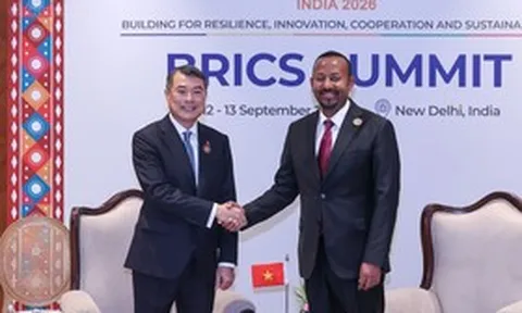 Thủ tướng Lê Minh Hưng: Việt Nam coi Ethiopia là đối tác quan trọng tại châu Phi