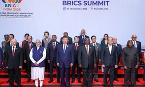 Thủ tướng Lê Minh Hưng cùng nhiều nguyên thủ dự Hội nghị thượng đỉnh BRICS