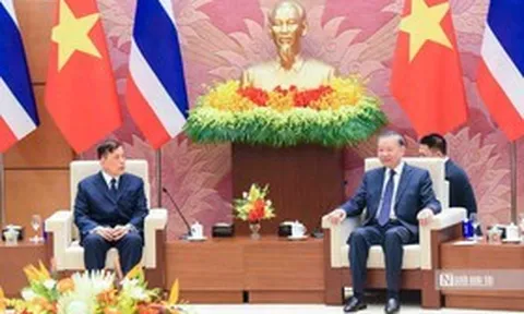 Tổng Bí thư, Chủ tịch nước Tô Lâm hội đàm với Nhà Vua Thái Lan