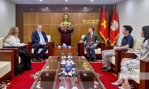 Thúc đẩy hợp tác giữa Hội Luật gia Việt Nam với Hiệp hội Luật sư Anh và Xứ Wales