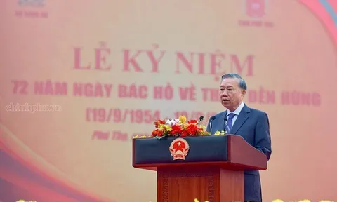 Phát biểu của Tổng Bí thư, Chủ tịch nước Tô Lâm tại Lễ Kỷ niệm 72 năm Ngày Bác Hồ về thăm Đền Hùng
