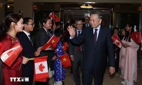 Tổng Bí thư, Chủ tịch nước Tô Lâm bắt đầu chuyến thăm cấp Nhà nước tới Canada