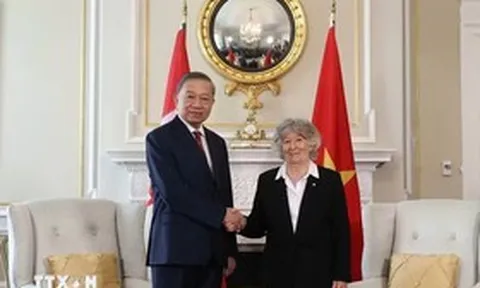 Tổng Bí thư, Chủ tịch nước Tô Lâm hội kiến Toàn quyền Canada Louise Arbour
