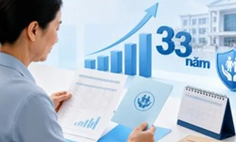 Đóng BHXH 33 năm, muốn nghỉ việc thì lương hưu thế nào?