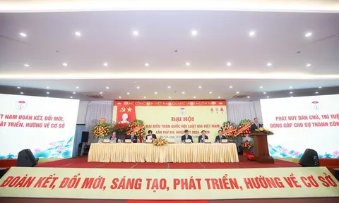 Đại hội đại biểu toàn quốc Hội Luật gia Việt Nam lần thứ XV: Đoàn kết - Dân chủ - Đổi mới - Hiệu quả - Phát triển