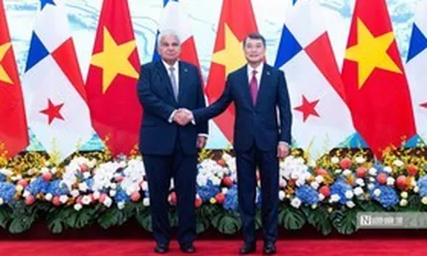Thủ tướng Lê Minh Hưng hội kiến Tổng thống Panama