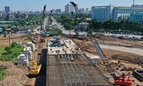 Cầu vượt giải quyết “điểm nghẽn” nút giao Phạm Tu - Đường 70 dần lộ diện