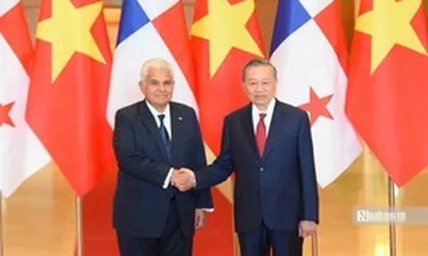 Tổng Bí thư, Chủ tịch nước Tô Lâm chủ trì Lễ đón Tổng thống Panama