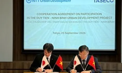 Lộ diện DN đứng sau kết nối công ty thuộc Tập đoàn viễn thông Nhật Bản phát triển phân khu tại Dự án Khu đô thị 115ha ở Ninh Bình