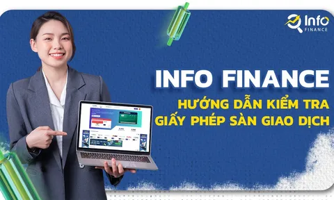 Info Finance - Hướng dẫn kiểm tra giấy phép sàn giao dịch