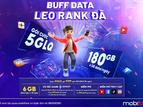 5GLQ - Gói siêu data, leo rank cực đã