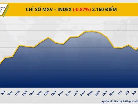 Lực bán mạnh trên thị trường đẩy MXV-Index rơi 19 điểm