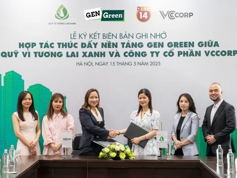 Hợp lực vì môi trường: Quỹ Vì Tương Lai Xanh và VCCorp chung tay kết nối với giới trẻ