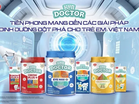 LOF 'bắt tay' đối tác New Zealand phát triển sản phẩm sữa công thức Kun Doctor