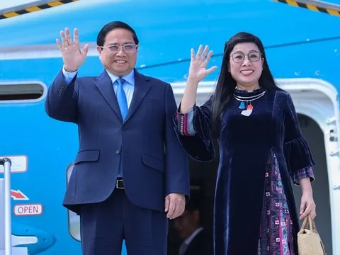 Thủ tướng Phạm Minh Chính bắt đầu chuyến công tác tại Pháp