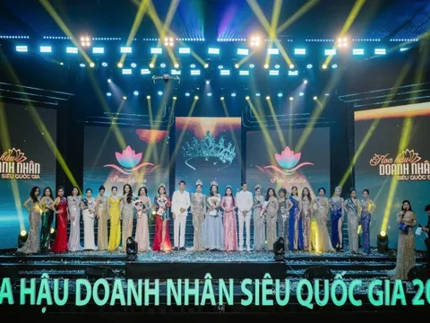 Đêm chung kết Hoa hậu Doanh nhân Siêu Quốc Gia 2025 thành công rực rỡ tại TP. Phan Thiết