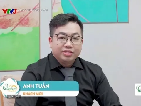 Chuyên gia Robert Tuấn làm khách mời Chương trình “Cùng con trưởng thành” của VTV