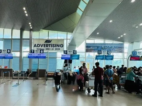 Nhà ga sân bay Thọ Xuân sau khi hoàn thành cải tạo