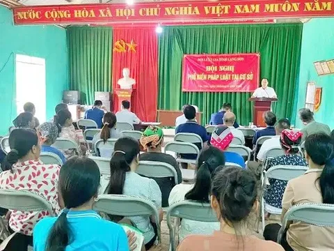 Hội luật gia tỉnh Lạng Sơn thực hiện tốt công tác hoà giải cơ sở cho người dân