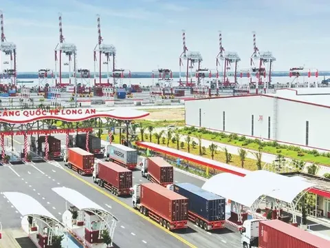 Cảng biển Long An đặt mục tiêu đạt 20 triệu tấn hàng hóa vào năm 2030