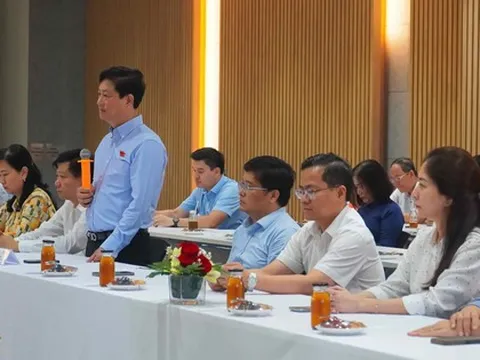 Hình ảnh Chủ tịch HĐND TP HCM thăm và làm việc tại dự án hơn 5 tỉ USD