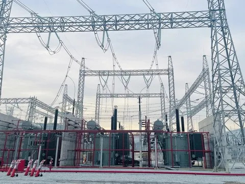 Dự ánTrạm biến áp 500 kV Vĩnh Yên đủ điều kiện sẵn sàng đóng điện