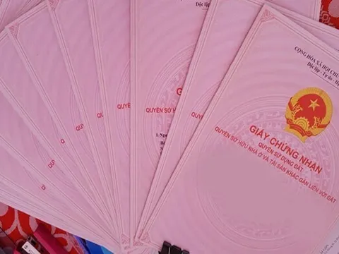 TPHCM thông tin việc cấp phôi làm sổ hồng