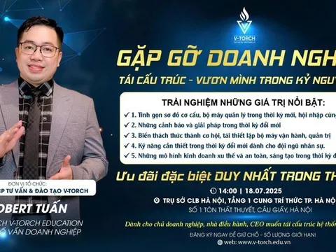 Doanh nghiệp bứt phá kỷ nguyên số với sự đồng hành của Chuyên gia Robert Tuấn và GS.TS Nguyễn Đình Chiến