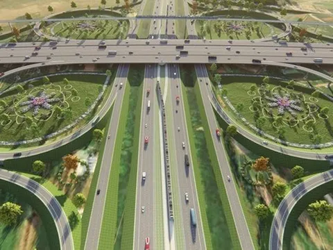 Khởi công cao tốc dài 113 km thuộc Vành đai 4 - Vùng Thủ đô trị giá hơn 56.293 tỉ đồng